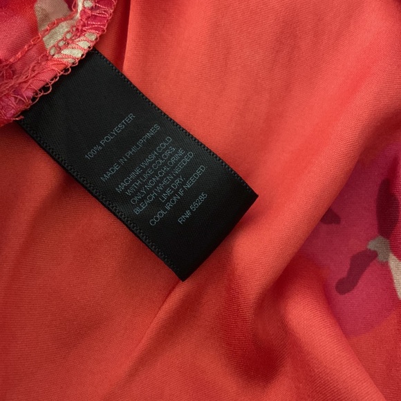 Express Floral pocket elastic waists mini dress S floral - Picture 5 of 5